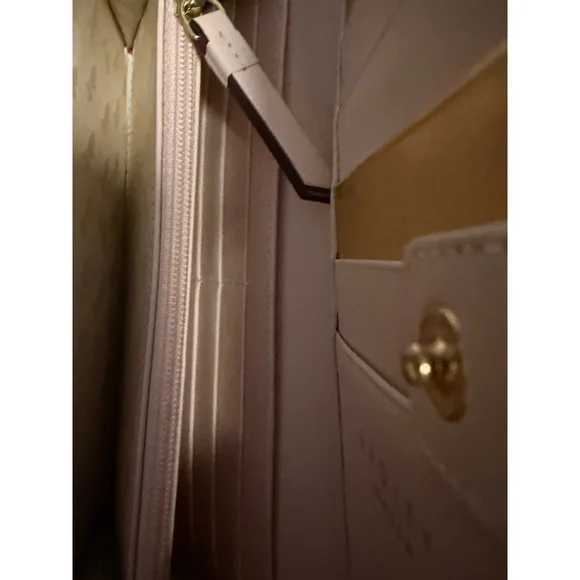 Radley London Red Leather Wallet Penguin Dog Appliqué Slim Bifold Zip Coin Purse - Picture 5 of 8